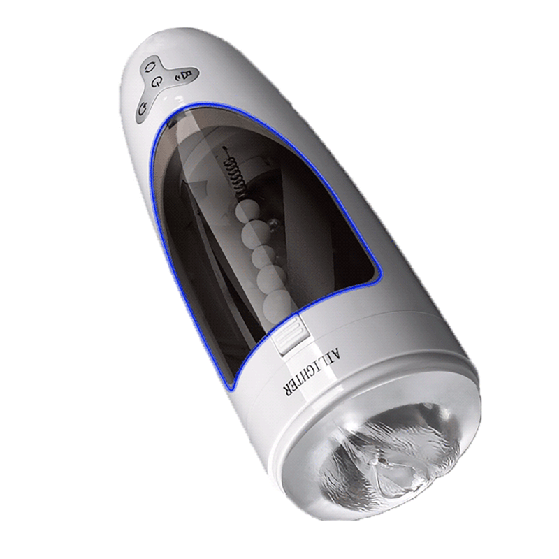 Sensatease - 5-Frequency Suction 10-Frequency Rotation Male Masturbator
