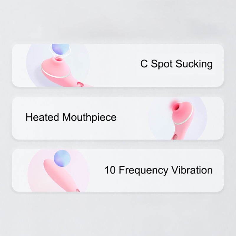 10-Frequency Vibration Sucking Female Masturbator