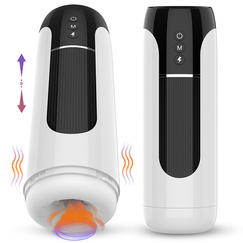Sensatease - Fully Automatic Male Telescopic Vibrating Masturbator