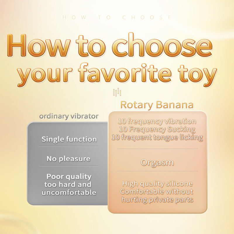 Sensatease - Transformable Banana Vibrator