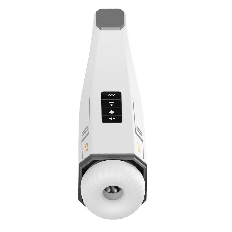 Sensatease - Penis 4D Clip Suction Smart Rotation Real Voice Tongue Lick Male Masturbator Cup