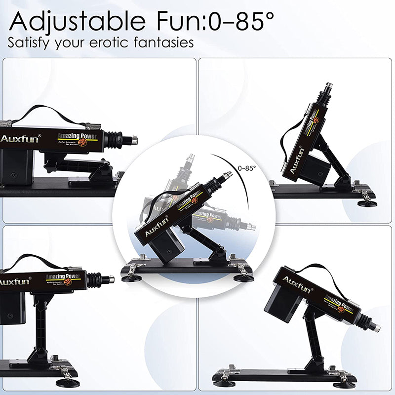 Sensatease - Automatic Sex Machine Sex Toys,Thrusting Machines for Men Women,Love Machine Device Gun with 6 Attachments