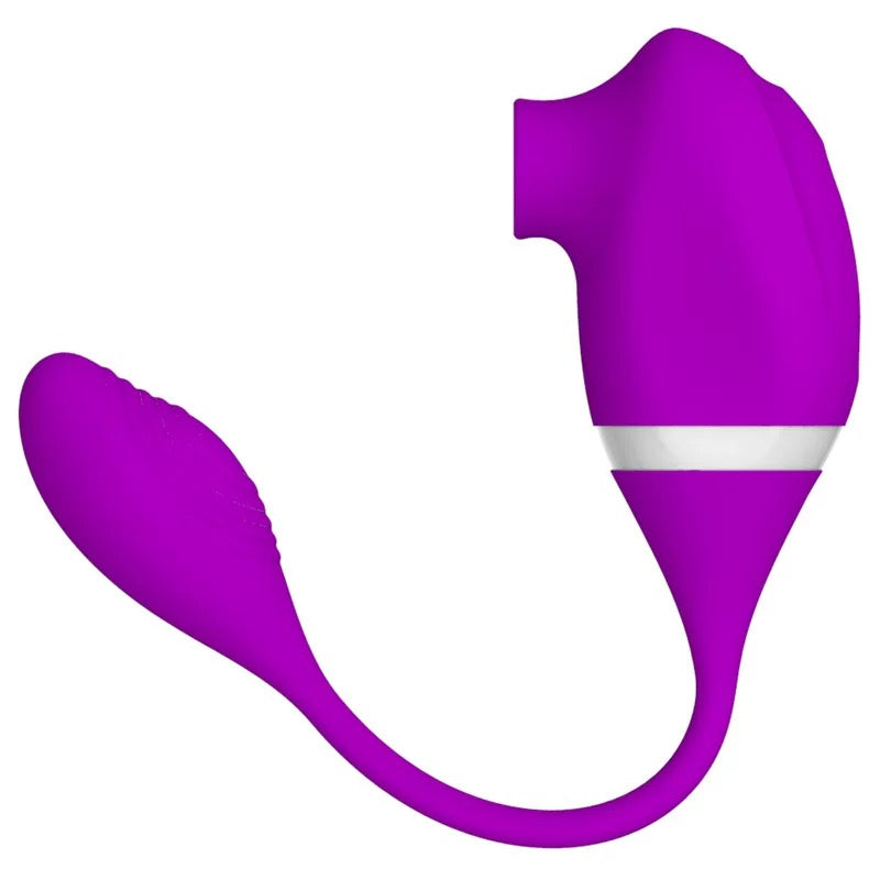 Sensatease - Sucking and Vibration Mini Bullet Egg