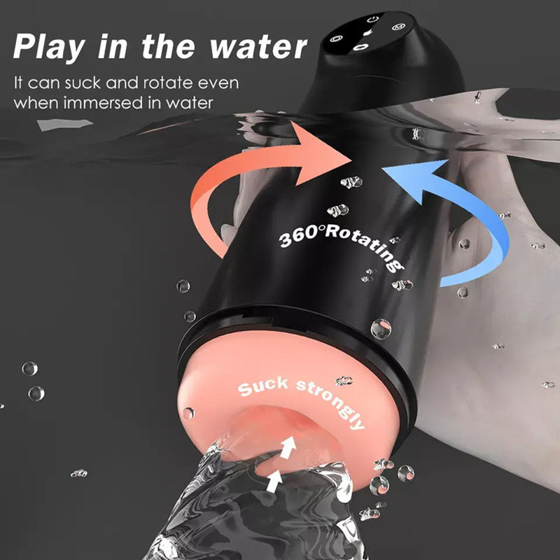 Sensatease - Специальная мужская чашка с мастурбацией в водяной ванне