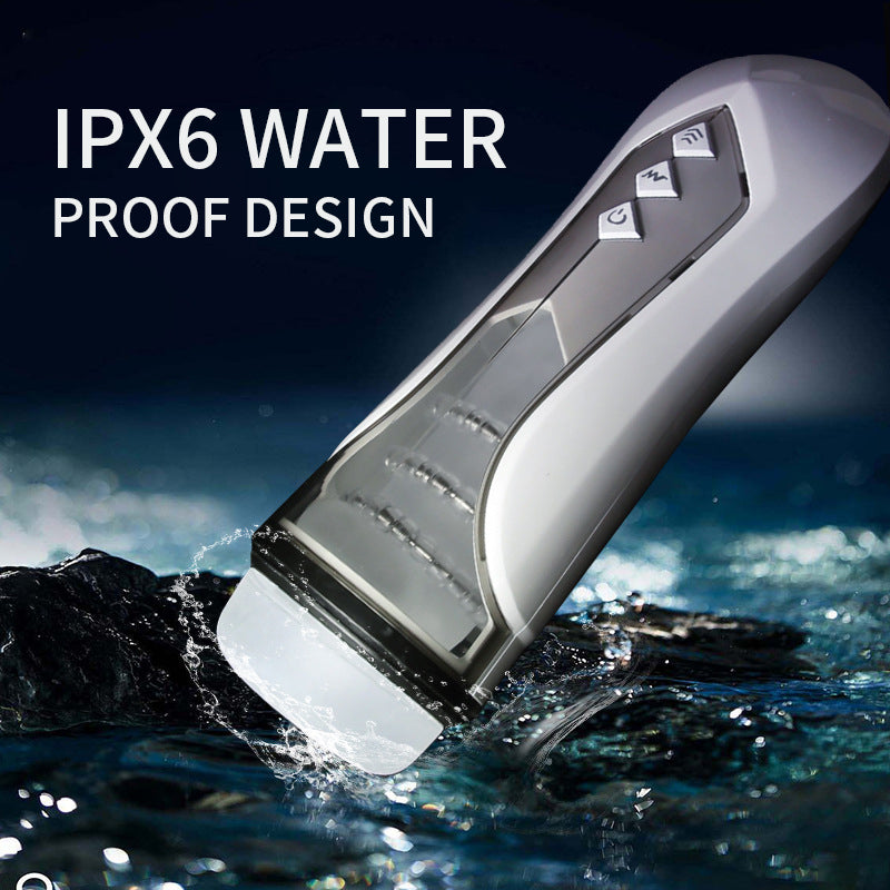 Sensatease - 7-Frequency Peristaltic Expansion Male Aircraft Cup