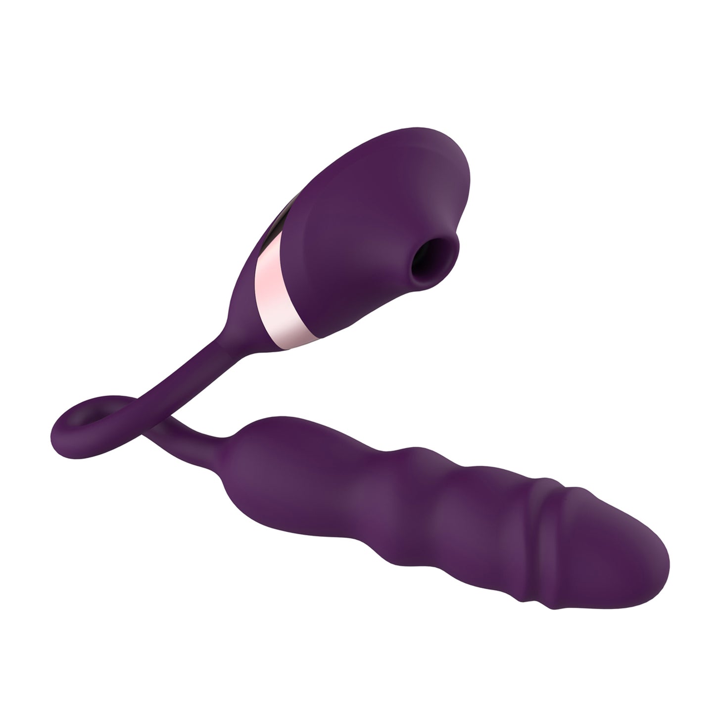 Sensatease - 10 Frequency Sucking Telescopic Vibrator