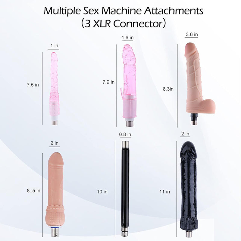 Sensatease - Automatic Sex Machine Sex Toys,Thrusting Machines for Men Women,Love Machine Device Gun with 6 Attachments