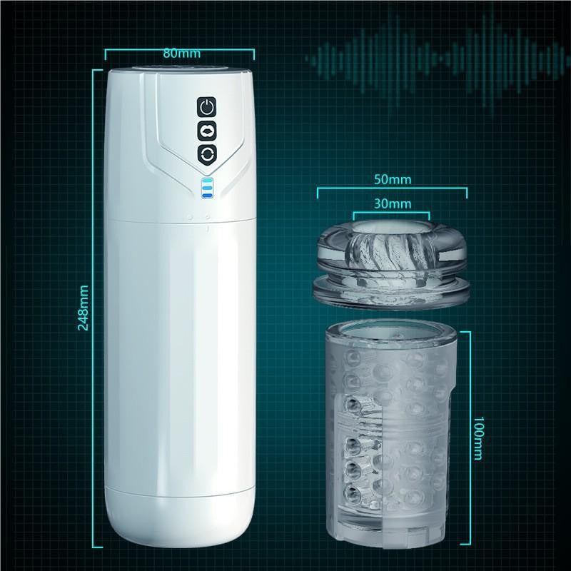 Sensatease - Blowjob Telescopic Male Masturbator