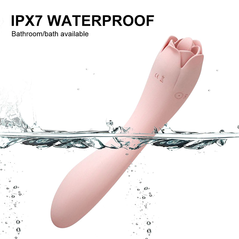 Sensatease - Rose Tongue Licking Vibrator