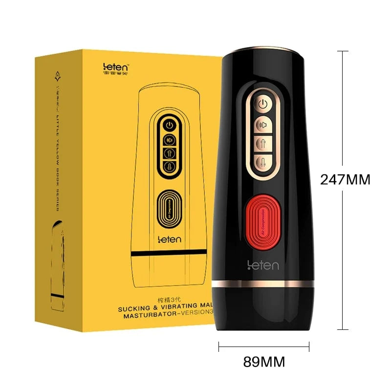 Sensatease - 10-Frequency Vibration Sucking Aircraft Cup
