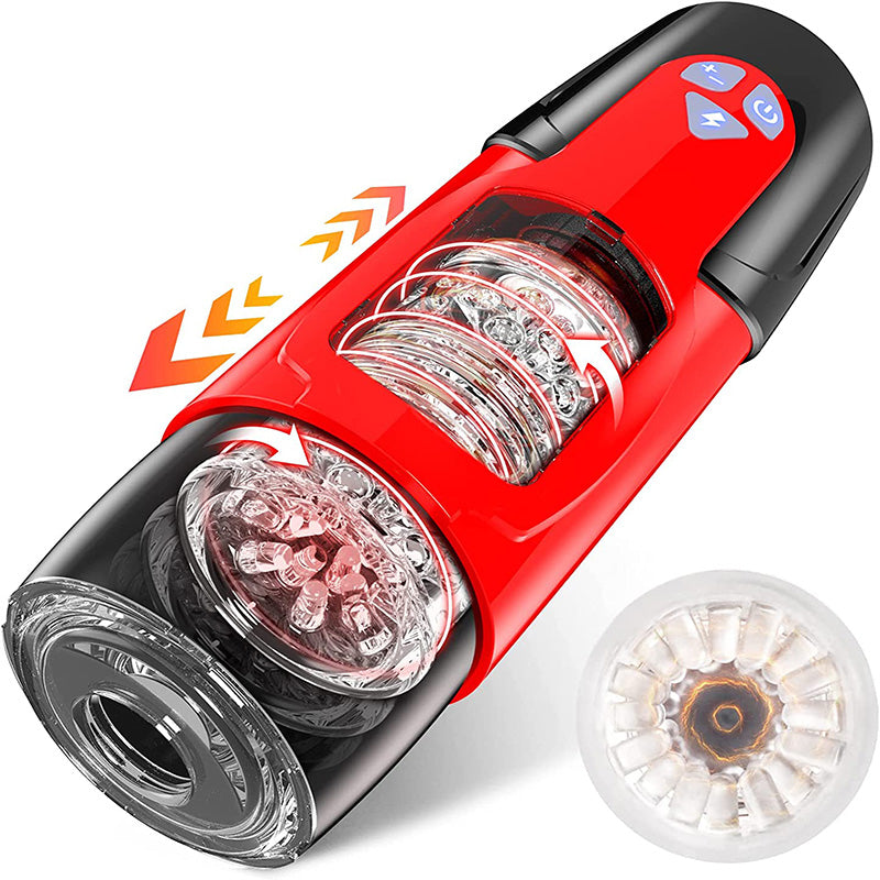 Sensatease Airplane Cup Masturbator 7 Thrusting Modes 7 Rotation