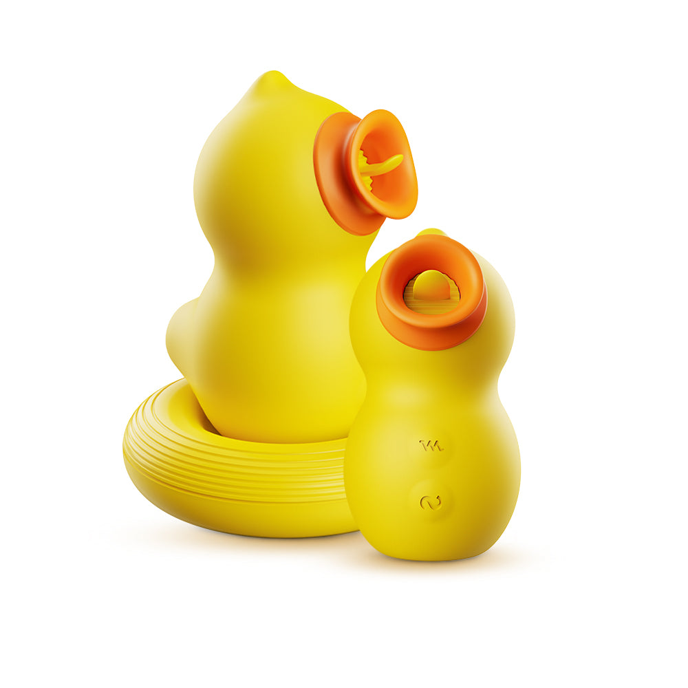 Sensatease - Duckling 7 Frequency Sucking Tongue Licking Masturbator