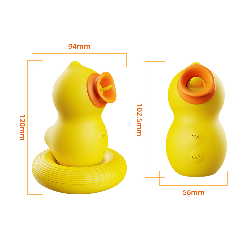 Sensatease - Duckling 7 Frequency Sucking Tongue Licking Masturbator