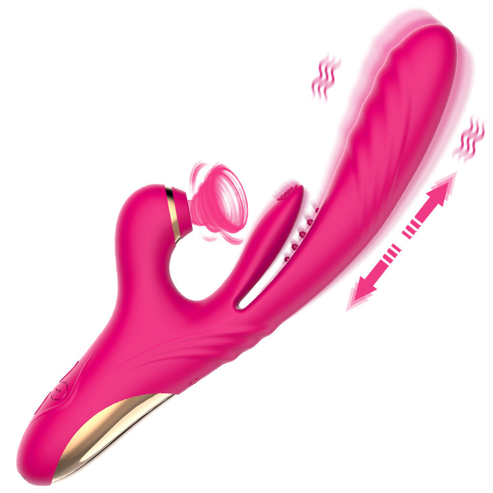 Sensatease - 7-Frequency Expansion Suction Pulsation Female Vibrator