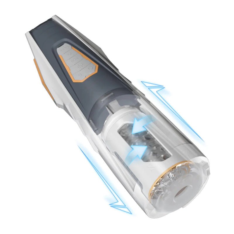 Sensatease - Automatic 4 Rotating 3 Thrusting Male Masturbator