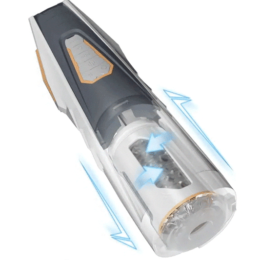 Sensatease - Automatic 4 Rotating 3 Thrusting Male Masturbator