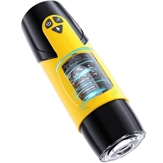 Sensatease Airplane Cup Masturbator 7 Thrusting Modes 7 Rotation