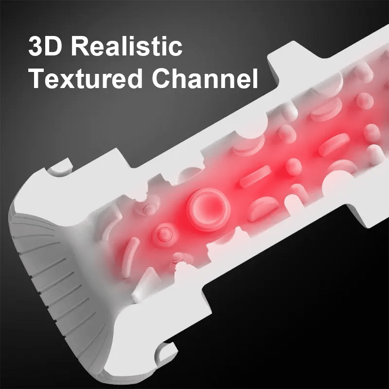 Sensatease - 7-Frequency Suction & 7-Frequency Vibration Male Masturbator