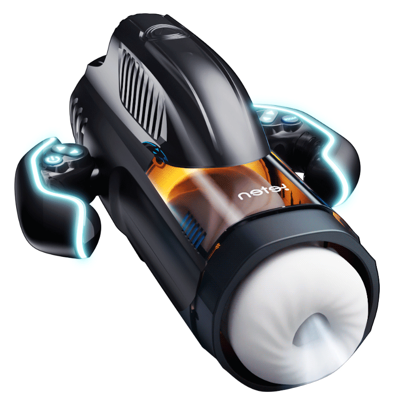 Sensatease - Deluxe 10-Mode Heating Male Masturbator with USB-C Charging,  satisfyer men vibration, banana cleaner, finger massager, Intimate toys,  men's health toys
