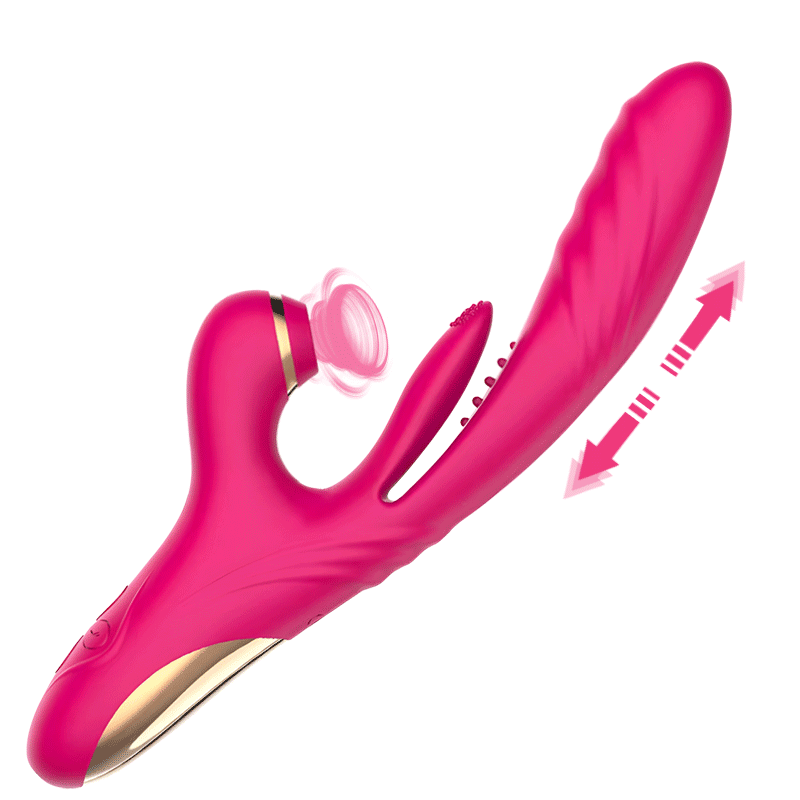 Sensatease - 7-Frequency Expansion Suction Pulsation Female Vibrator