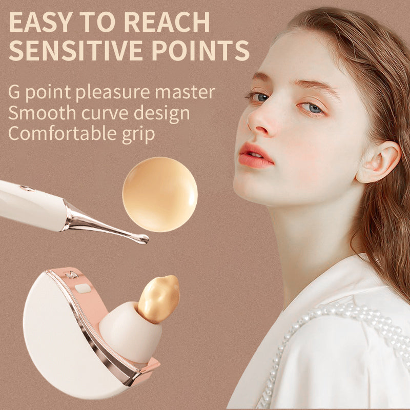 Sensatease - Blissful Fusion: G-spot Vibrator and Suction Bullet Egg Duo