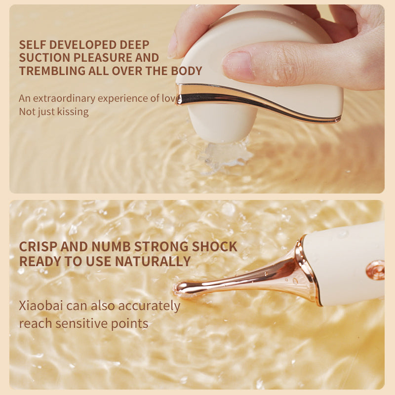 Sensatease - Blissful Fusion: G-spot Vibrator and Suction Bullet Egg Duo