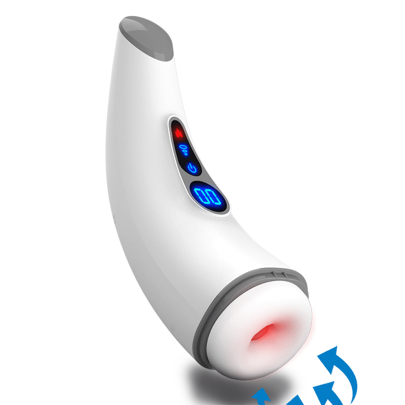 Sensatease - 9-Frequency Suction 9-Frequency Vibration Heating and Sound-Enabled Male Masturbator
