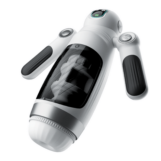 sensatease - 7 Telescopic 3D Robot Male Masturbators Experience Authentic Pistons
