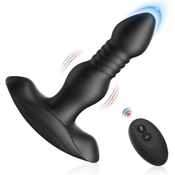 Sensatease - 10 Vibrating Butt Plug With Remote Control