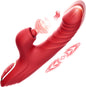 Sensatease - Thrusting Dildo Rabbit Vibrator for Women, Sex Toys Thrusting Vibrator Clitoris Stimulator with 10 Vibrations, 7 Thrusting Modes with Licking, G-spot Vibrators, Sex Toy for Women Couples Pleasure