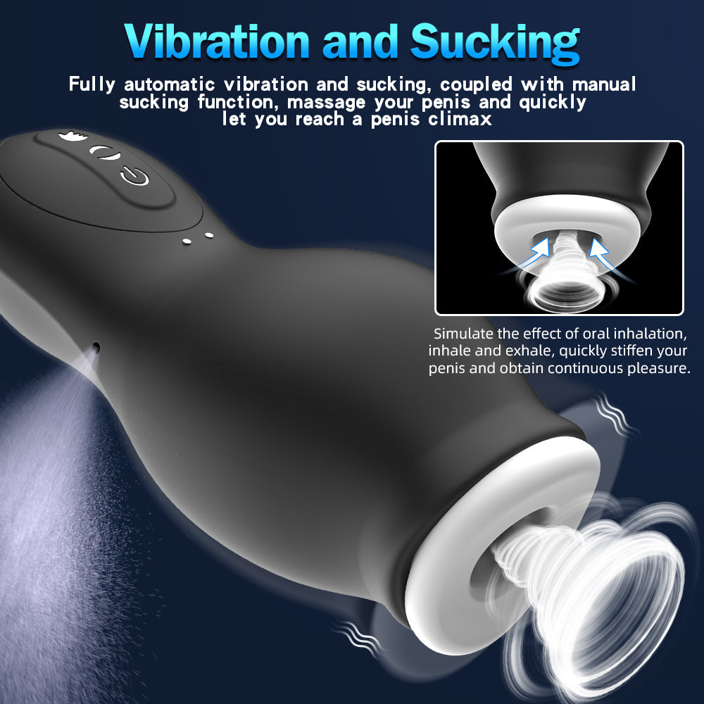 Sensatease - Dragon Suction Trainer Sucking Vibration Male Masturbator