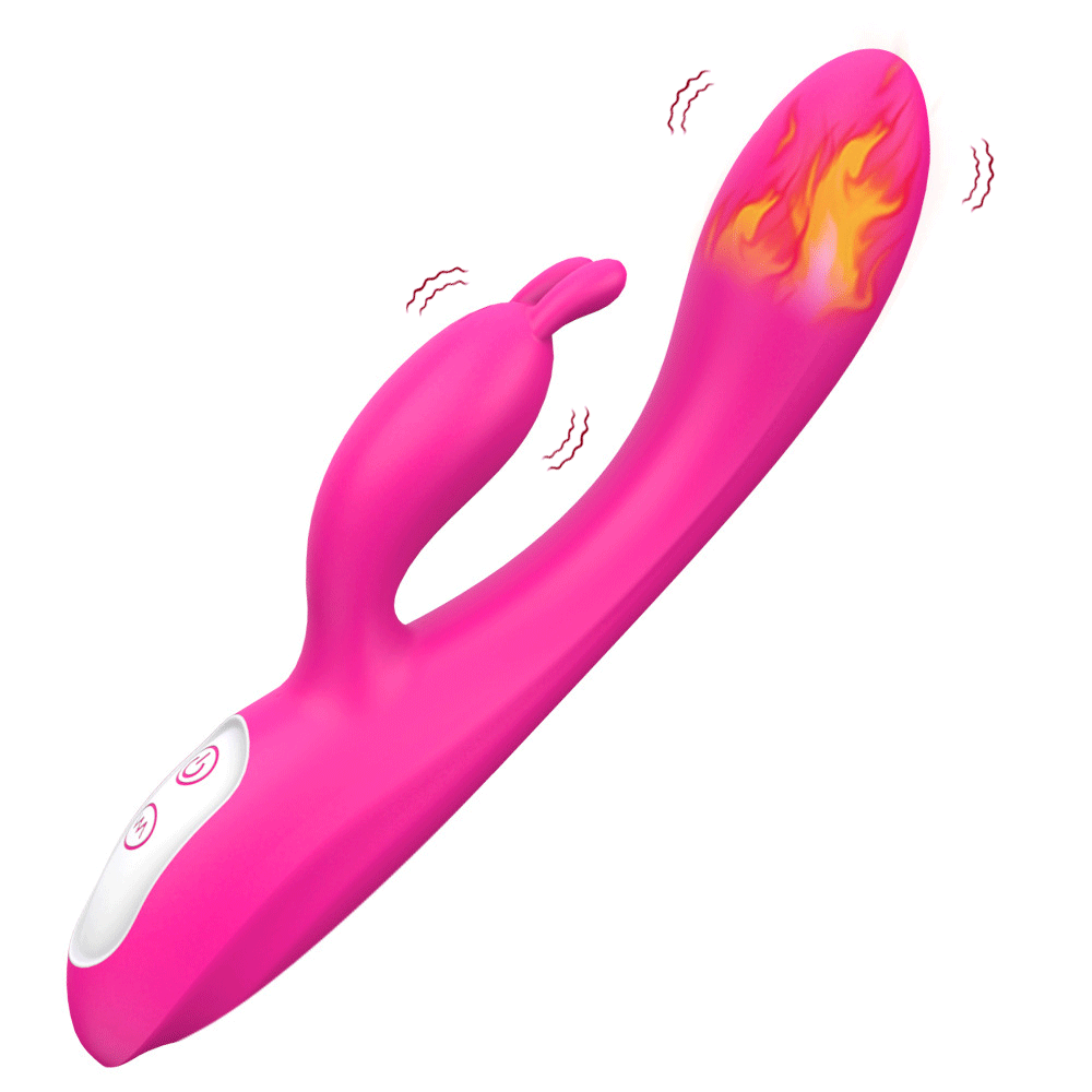 Sensatease-kobiece urządzenie do masturbacji królik podgrzewany wibrator wodoodporny