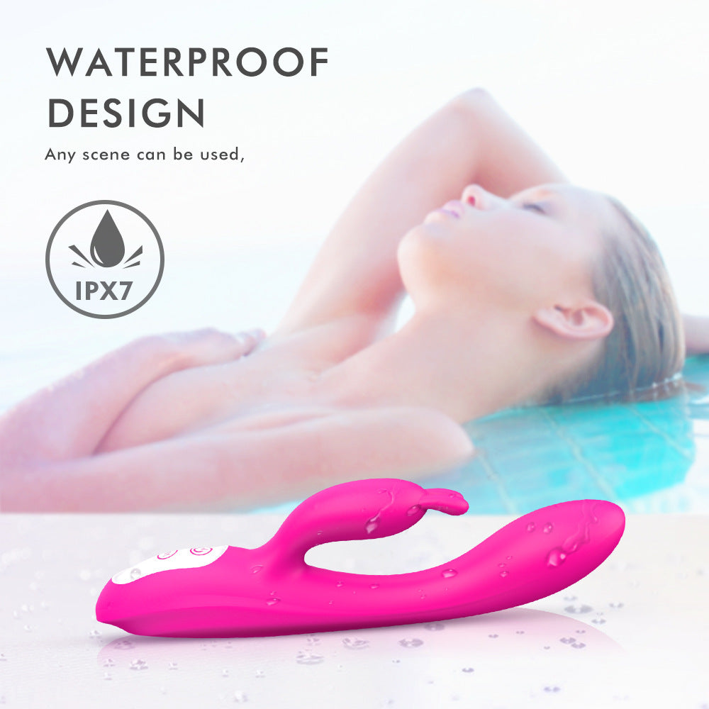 Sensatease - Female Masturbation Device Rabbit Heated Vibrator Waterproof