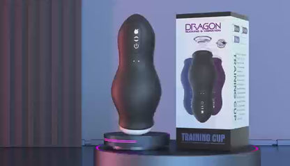 Sensatease - Dragon Suction Trainer Sucking Vibration Male Masturbator